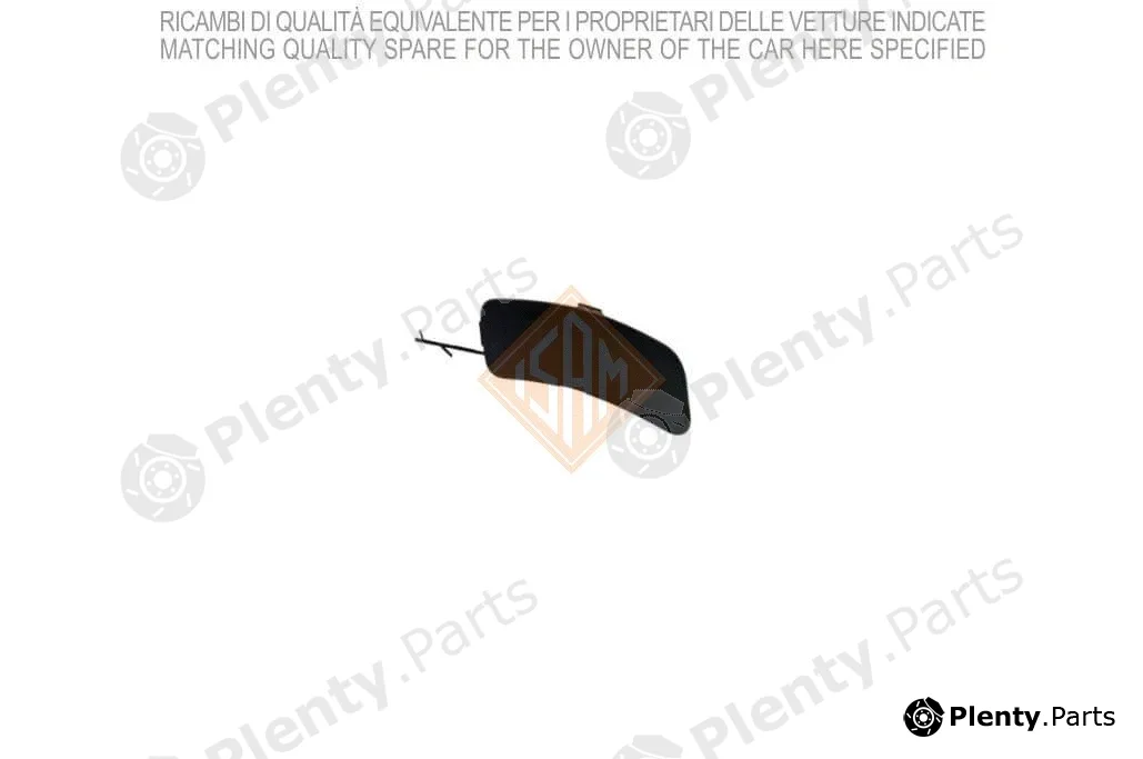 ISAMSpA 0166810 — Bumper Cover, towing device TOW BAR HOOK COVER