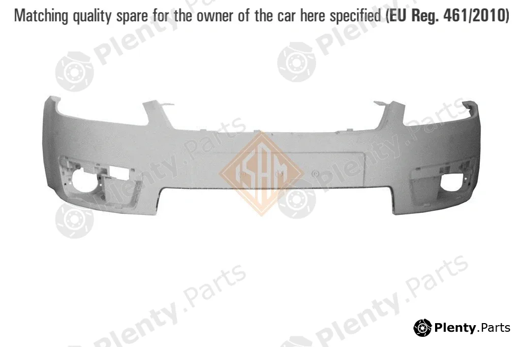 ISAMSpA 1009111 — Bumper FRONT BUMPER - TUV SUD CERTIFIED
