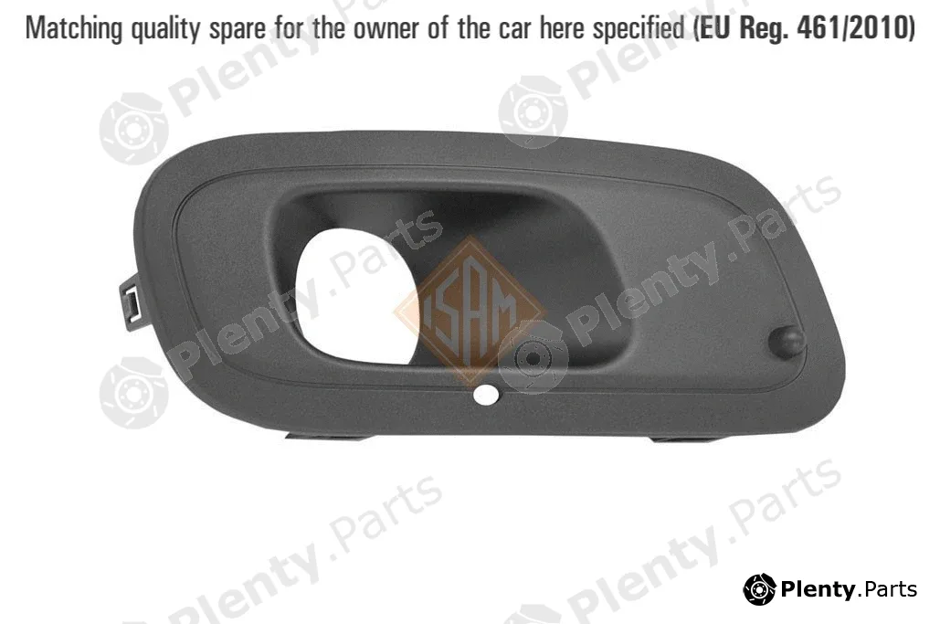 ISAMSpA 0143718 — Ventilation Grilles, bumper GRILL - TUV SUD CERTIFIED