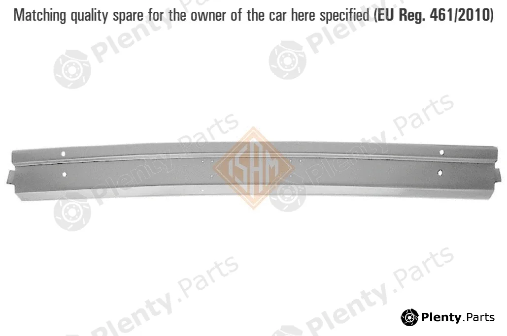 ISAMSpA 0157107 — Bumper FRONT BUMPER