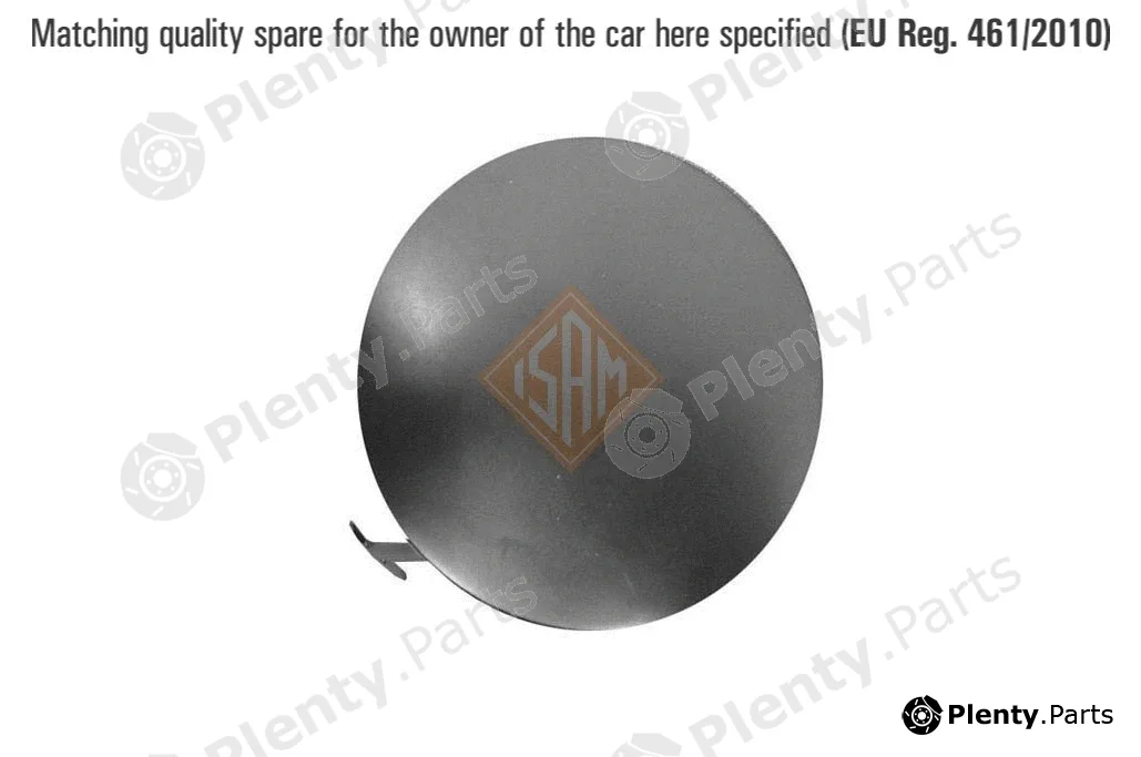 ISAMSpA 2314811 — Bumper Cover, towing device TOW BAR HOOK COVER