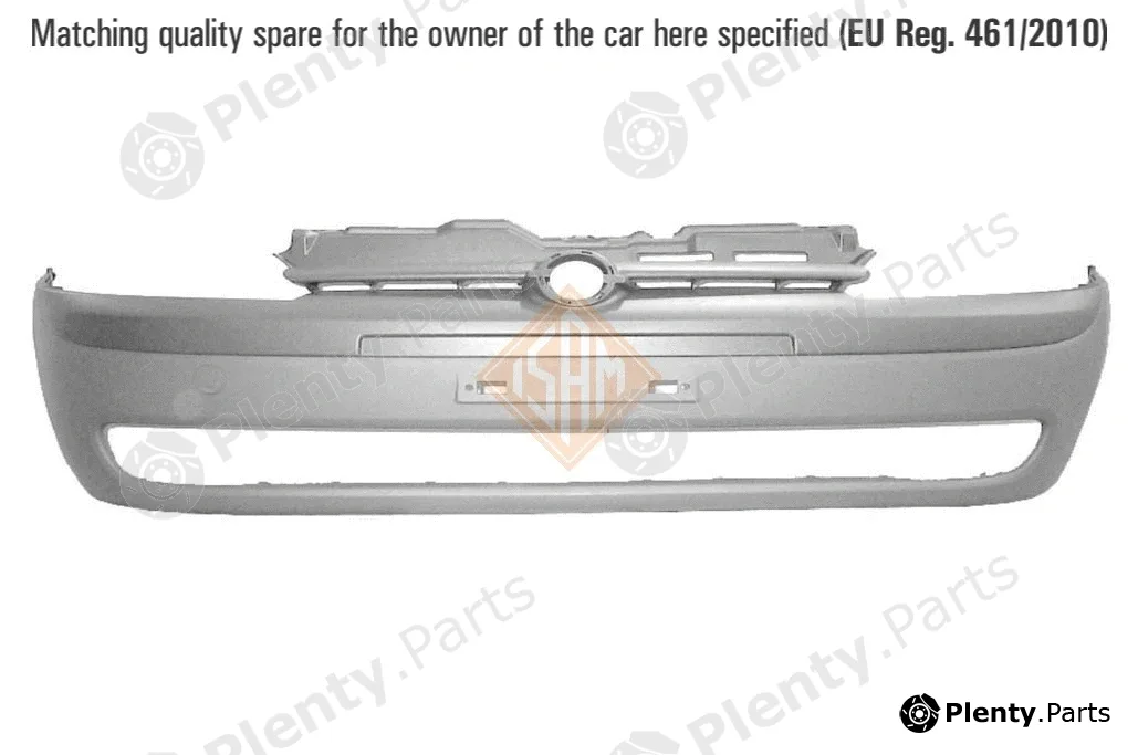 ISAMSpA 0728111 — Bumper FRONT BUMPER - TUV SUD CERTIFIED