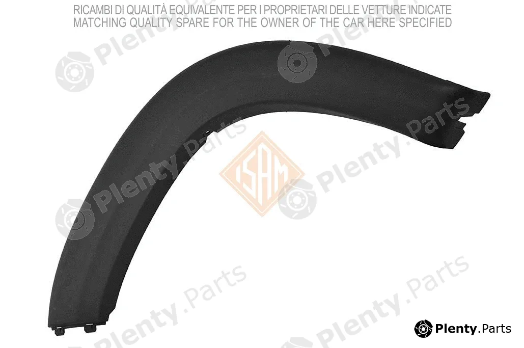 ISAMSpA 0133921 — Trim/Protection Strip, wing WHEEL HOUSING MOULDING