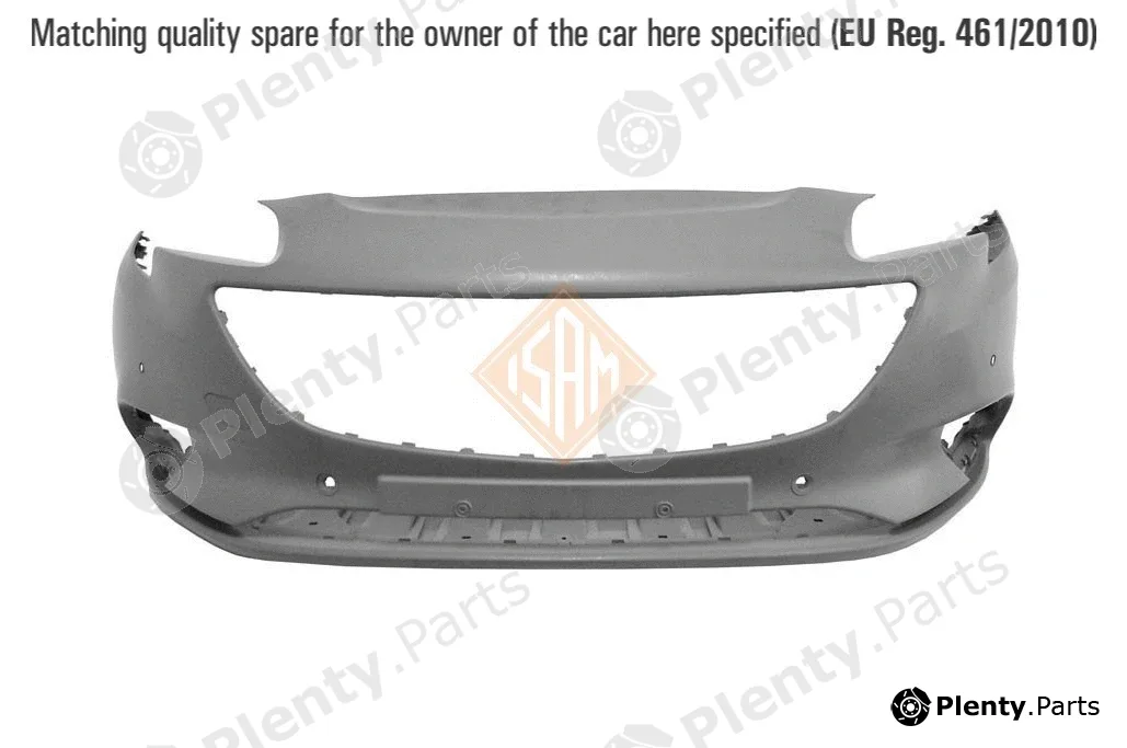 ISAMSpA 0745115 — Bumper FRONT BUMPER - TUV SUD CERTIFIED