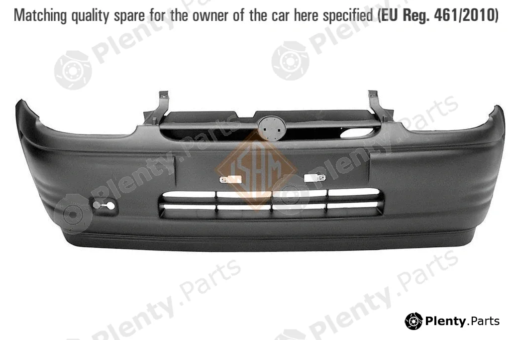 ISAMSpA 0702111 — Bumper FRONT BUMPER - TUV SUD CERTIFIED