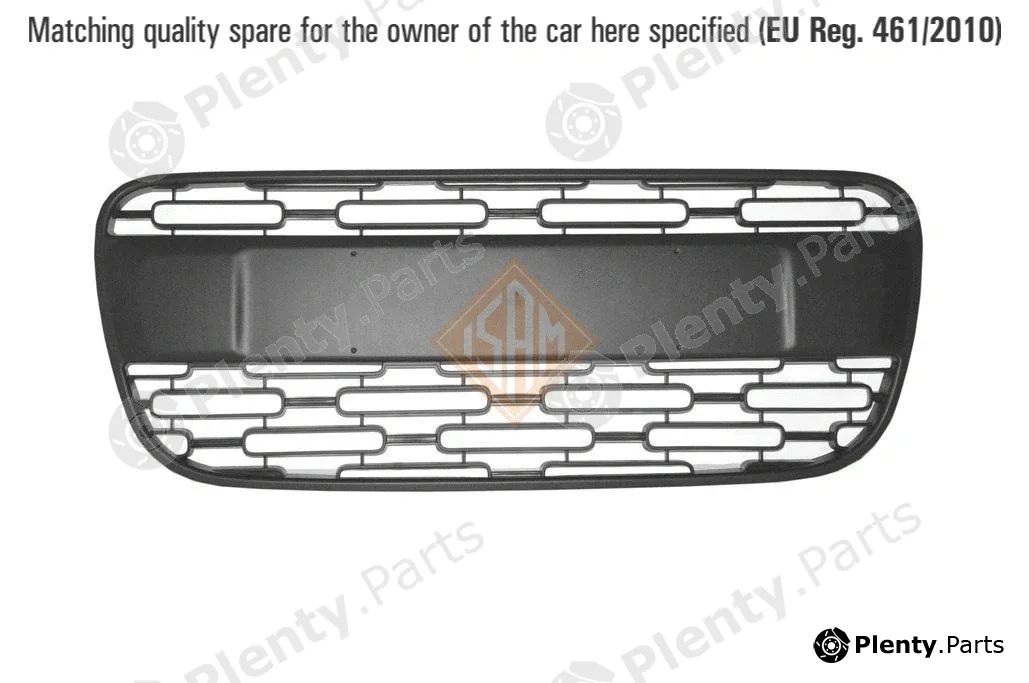 ISAMSpA 0143710 — Ventilation Grilles, bumper GRILL - TUV SUD CERTIFIED