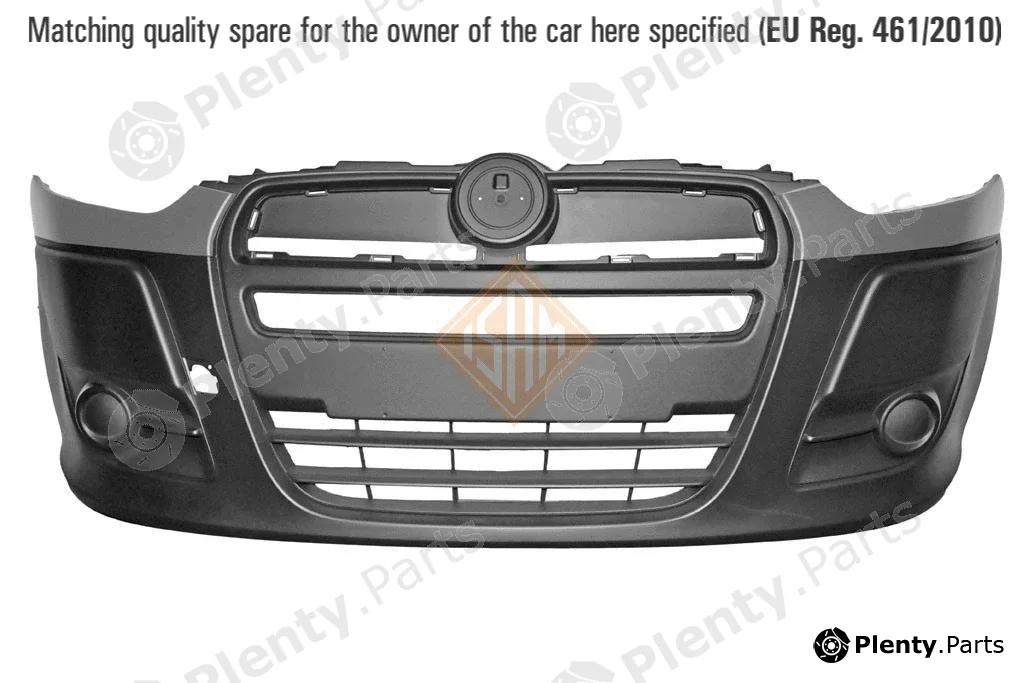 ISAMSpA 0139110 — Bumper FRONT BUMPER