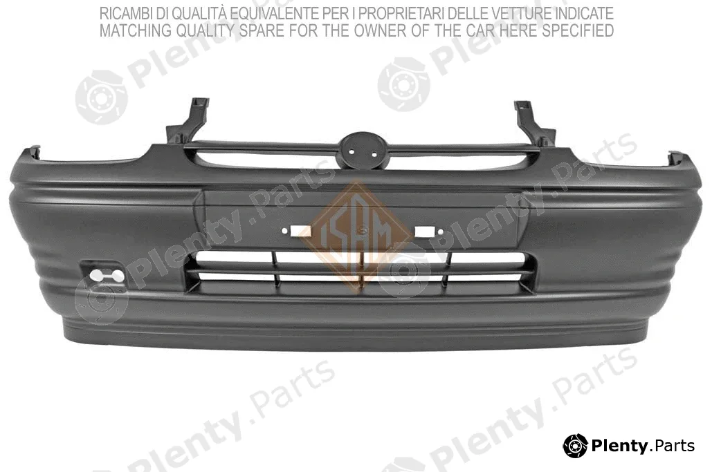 ISAMSpA 0704111 — Bumper FRONT BUMPER - TUV SUD CERTIFIED