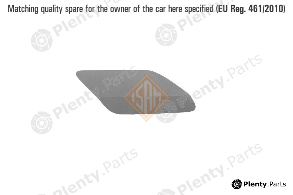 ISAMSpA 0942734 — Eyelid, front fog light LAMP WASH COVER - TUV SUD CERTIIFIED