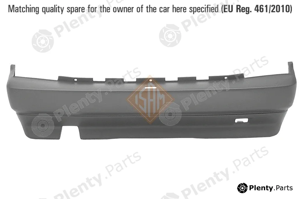ISAMSpA 0104121 — Bumper REAR BUMPER