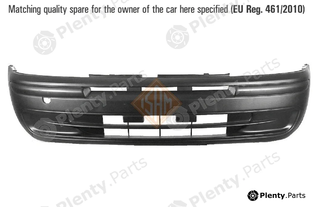 ISAMSpA 0117112 — Bumper FRONT BUMPER - TUV SUD CERTIFIED