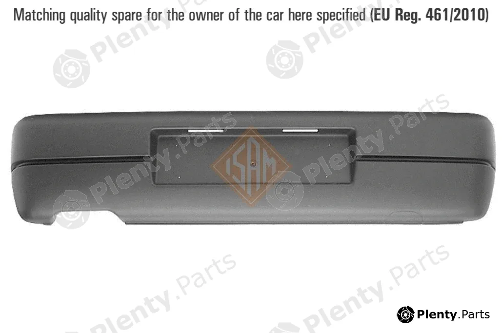 ISAMSpA 0082000 — Bumper REAR BUMPER - ECONOMIC LINE