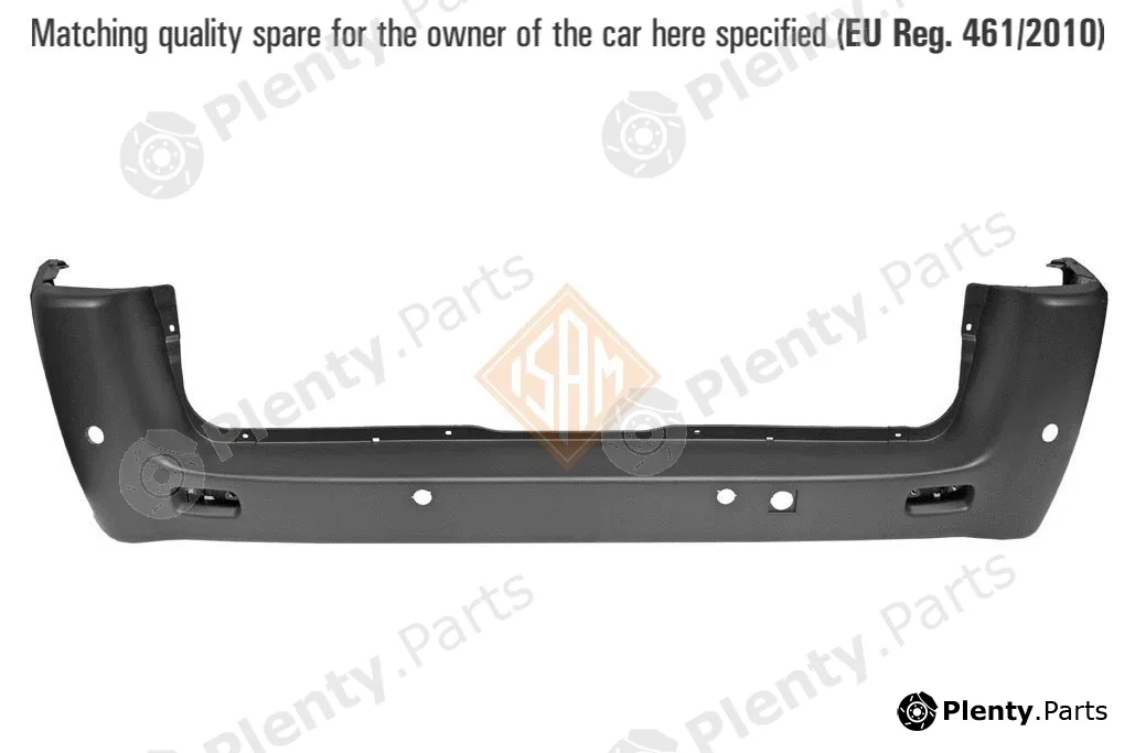 ISAMSpA 0134124 — Bumper REAR BUMPER