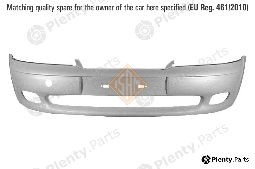 ISAMSpA 0717110 — Bumper FRONT BUMPER
