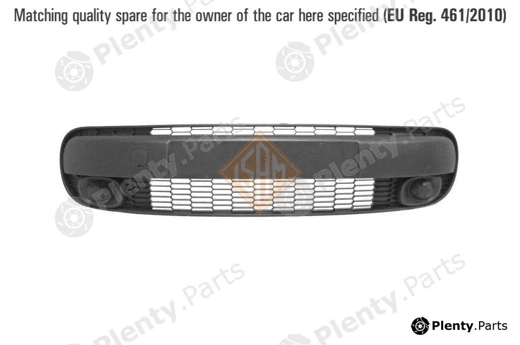 ISAMSpA 0147707 — Ventilation Grilles, bumper GRILL - TUV SUD CERTIFIED