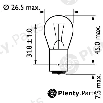 Philips 13498B2 — Bulb, direction indicator