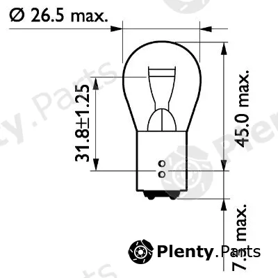 Philips 13499B2 — Bulb, direction indicator