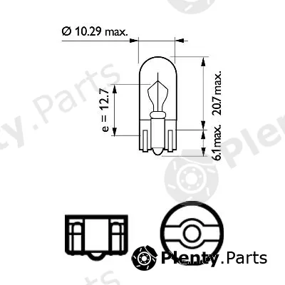 Philips 12256B2 — Bulb, direction indicator