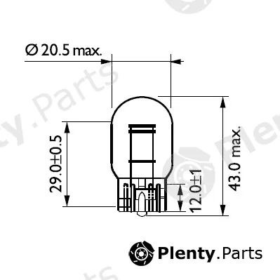 Philips 12066B2 — Bulb, direction indicator