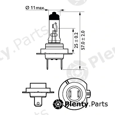 Philips 12972CTVBW — Bulb, spotlight CityVision moto
