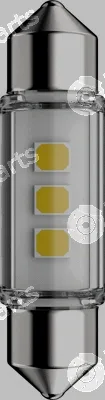 Philips 11854CU60X1 — Bulb, licence plate light Ultinon Pro6000 LED-SI