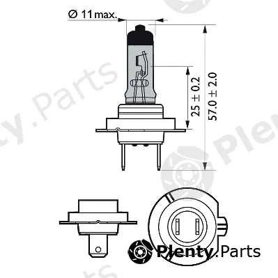 Philips 12972WVUB1 — Bulb, spotlight WhiteVision ultra
