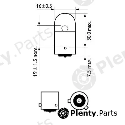 Philips 12093NACP — Bulb, direction indicator