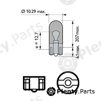 Philips 12396NAB2 — Bulb, direction indicator