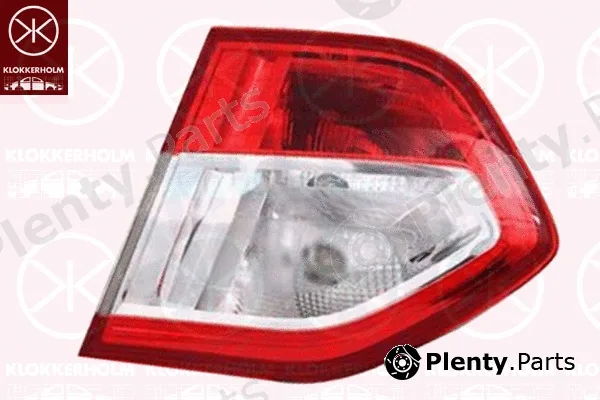 Klokkerholm 60180703A1 — Tail Light Assembly