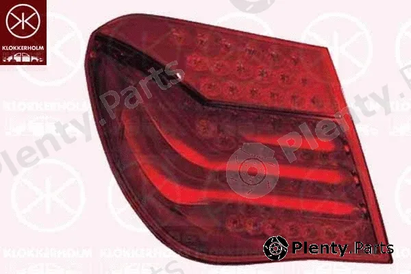 Klokkerholm 00770701A1 — Tail Light Assembly