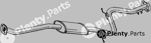 Klokkerholm 283-375 — Centre Muffler