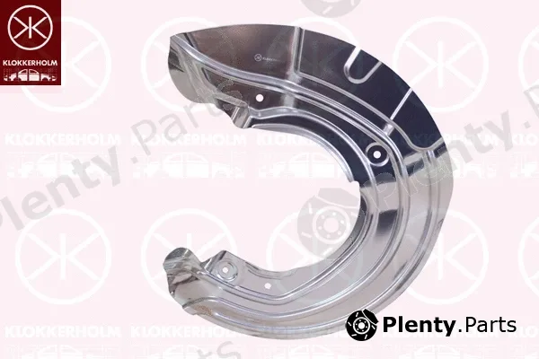 Klokkerholm 0063377 — Splash Guard, brake disc