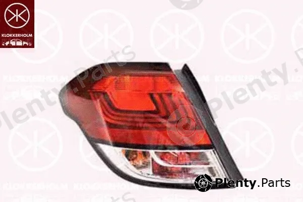Klokkerholm 05390705A1 — Tail Light Assembly