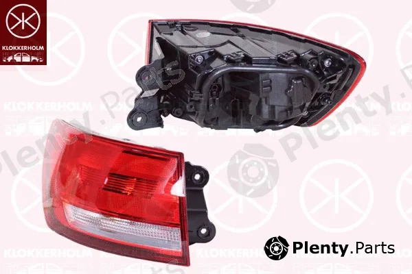Klokkerholm 00430705A1 — Tail Light Assembly