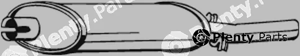 Klokkerholm 200-385 — Rear Muffler