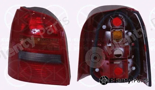 Klokkerholm 00180724 — Tail Light Assembly