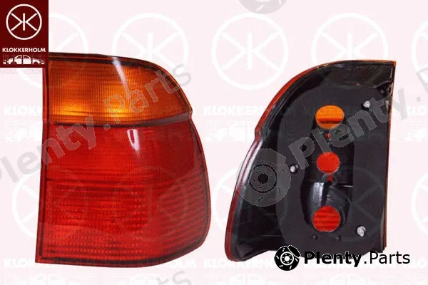 Klokkerholm 00650716 — Tail Light Assembly