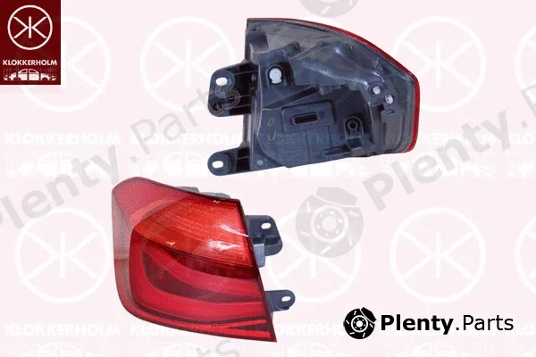 Klokkerholm 00630713 — Tail Light Assembly