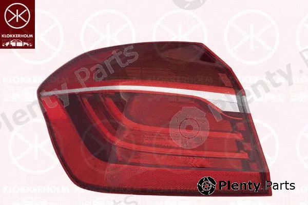 Klokkerholm 00710711 — Tail Light Assembly