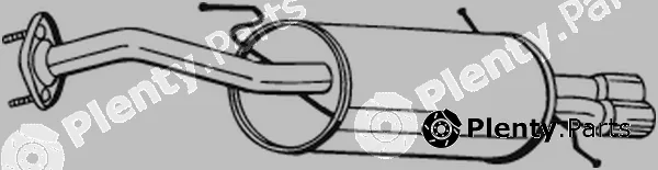 Klokkerholm 171-573 — Rear Muffler