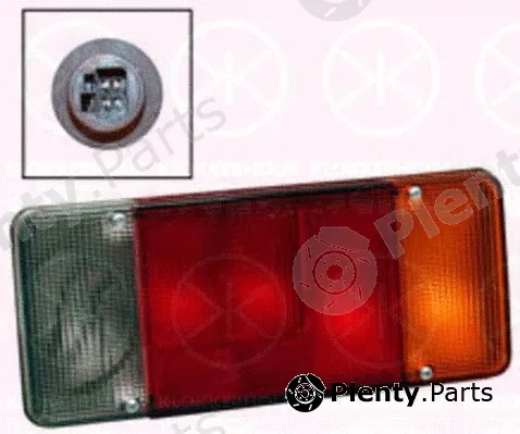 Klokkerholm 20960702 — Tail Light Assembly