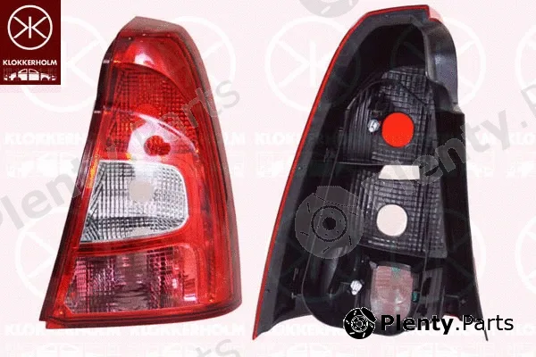 Klokkerholm 13010716 — Tail Light Assembly