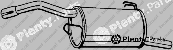 Klokkerholm 177-673 — Rear Muffler