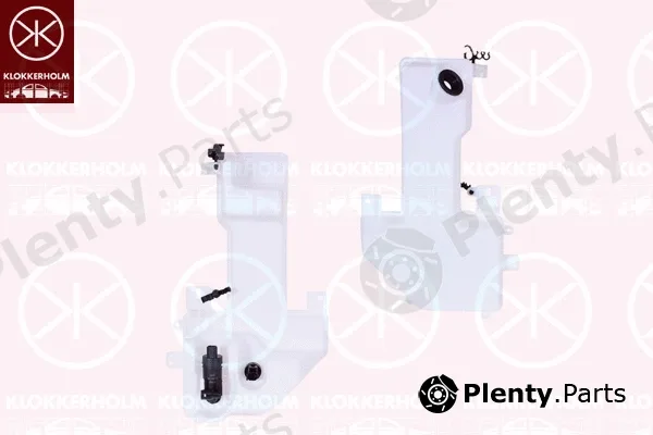 Klokkerholm 25013221 — Washer Fluid Reservoir, window cleaning