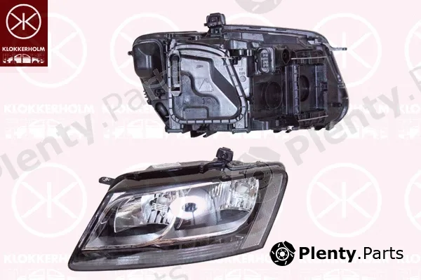 Klokkerholm 00390125A1 — Headlight