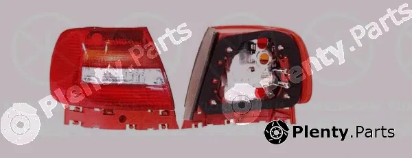 Klokkerholm 00180713 — Tail Light Assembly