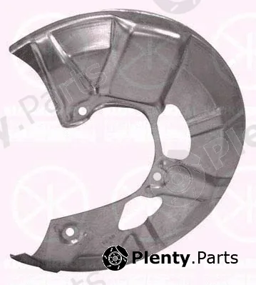 Klokkerholm 0009377 — Splash Guard, brake disc