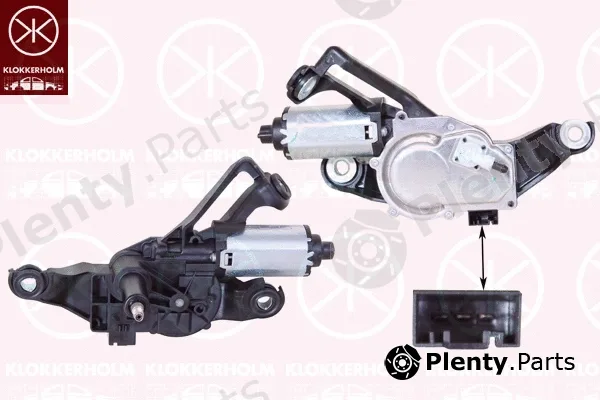 Klokkerholm 00857170 — Wiper Motor