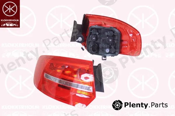 Klokkerholm 00260721A1 — Tail Light Assembly