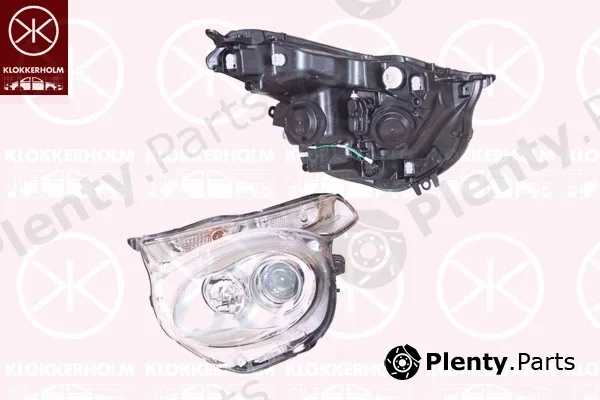Klokkerholm 05020121A1 — Headlight